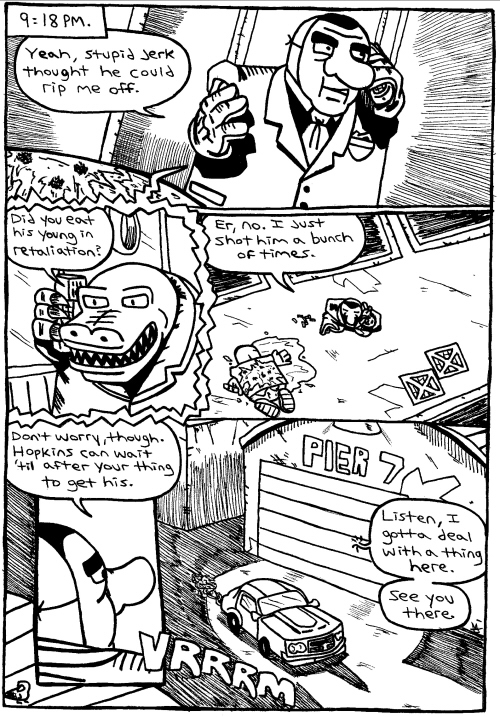 Rent-A-Thug #220 – Two Crooks, a Croc, and a Fine Pair of Shoes part 6