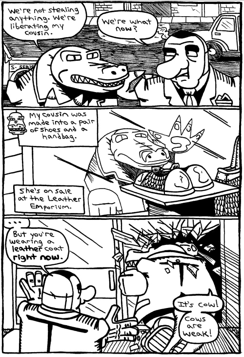 Rent-A-Thug #223 – Two Crooks, a Croc, and a Fine Pair of Shoes part 9